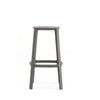 TOOU Cadrea Counter Stool Dark Brown No Seat Pad 