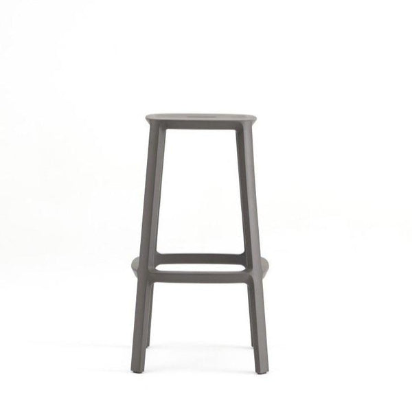 TOOU Cadrea Bar Stool Dark Brown No Seat Pad 