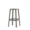 TOOU Cadrea Bar Stool Dark Brown No Seat Pad 