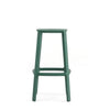 TOOU Cadrea Counter Stool Dark Green No Seat Pad 