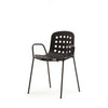 TOOU Holi Armchair Black Perforated 