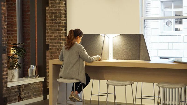 Pablo Corner Office Table Lamp Anthracite Small 