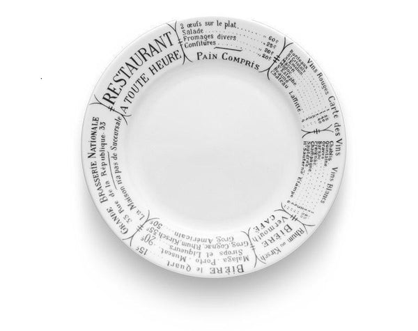 Pillivuyt Brasserie Plate - Set of 4