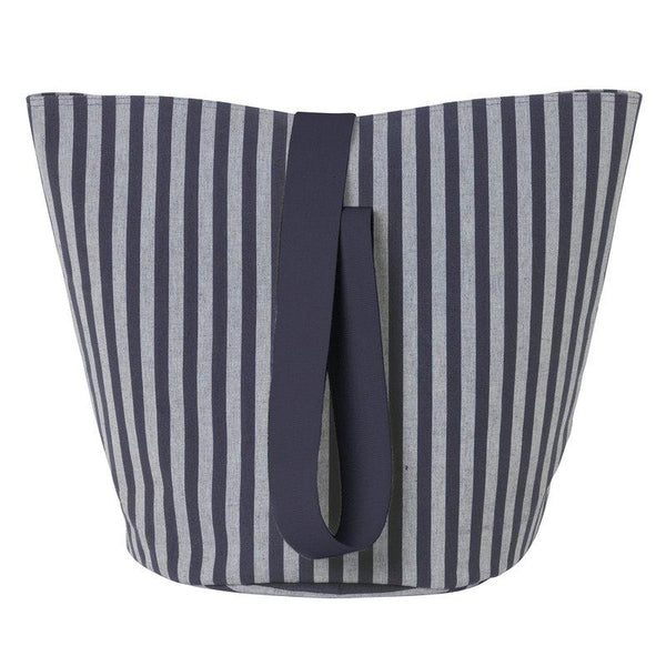 Ferm Living Chambray Basket - Stripe Medium 