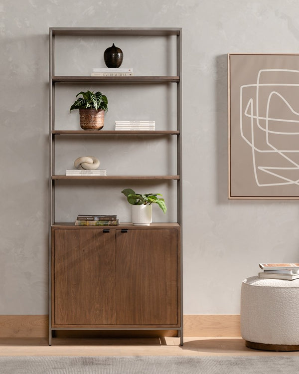 Four Hands Trey Modular Wide Bookcase
