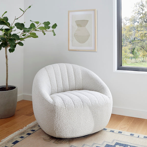 Four Hands Audie Swivel Chair