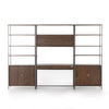 Four Hands Trey Modular Wall 2 Bookcase Desk