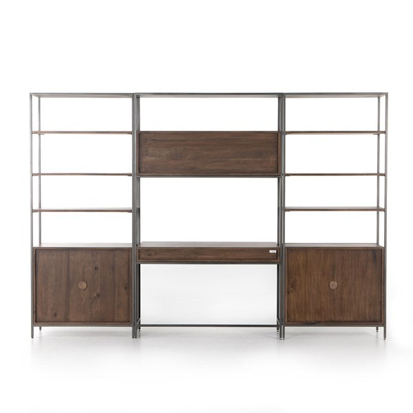 Four Hands Trey Modular Wall 2 Bookcase Desk