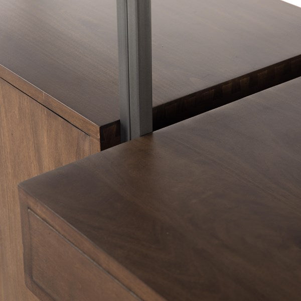 Four Hands Trey Modular Wall 2 Bookcase Desk