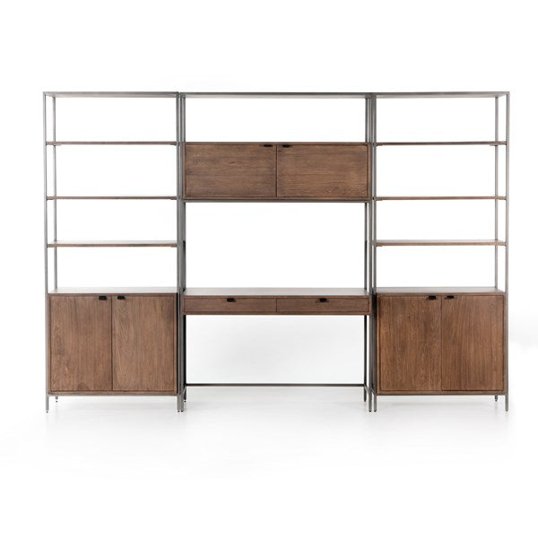 Four Hands Trey Modular Wall 2 Bookcase Desk