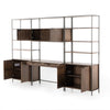 Four Hands Trey Modular Wall 2 Bookcase Desk