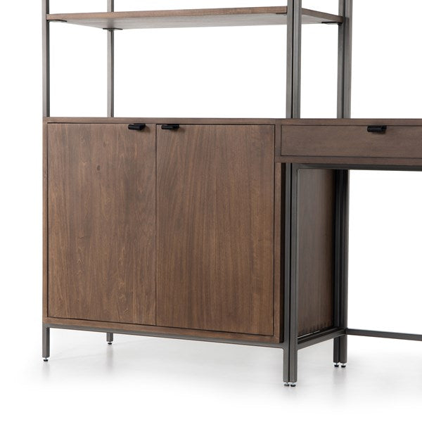 Four Hands Trey Modular Wall Bookcase Desk