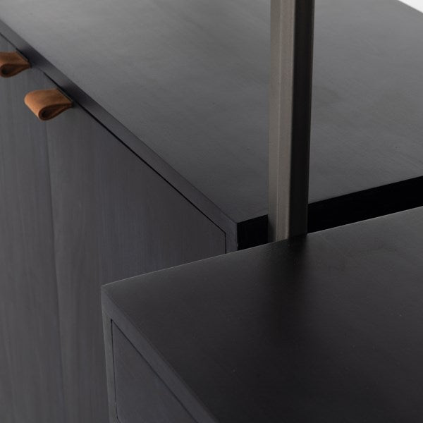 Four Hands Trey Modular Wall Bookcase Desk