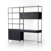 Four Hands Trey Modular Wall Bookcase Desk