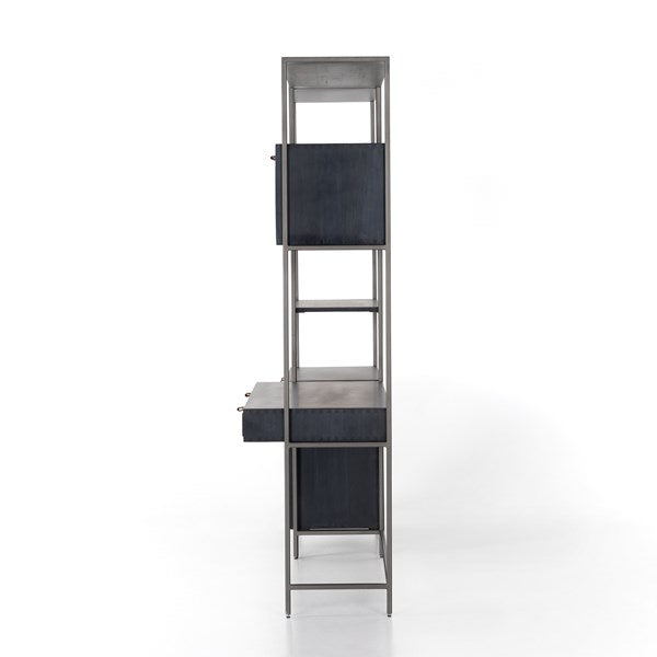 Four Hands Trey Modular Wall Bookcase Desk