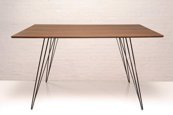 Tronk Williams Dining Table - Rectangular Small Maple Blood Red