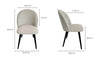 Moe's Clarissa Dining Chair - Set of 2