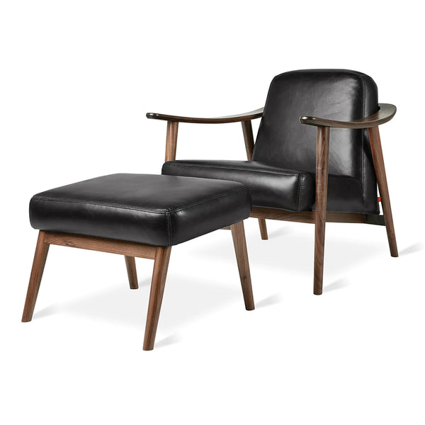 GUS Modern Baltic Chair & Ottoman