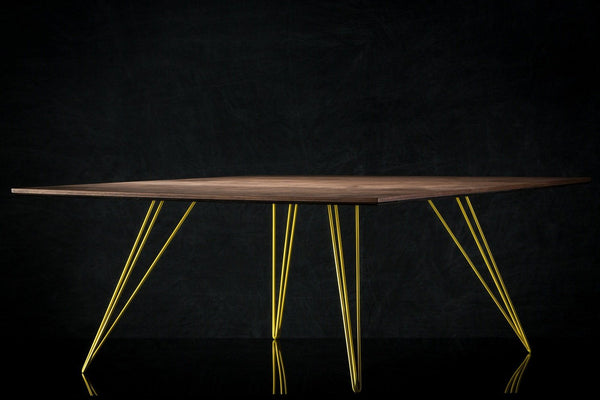 Tronk Williams Coffee Table - Square Small Maple Blood Red