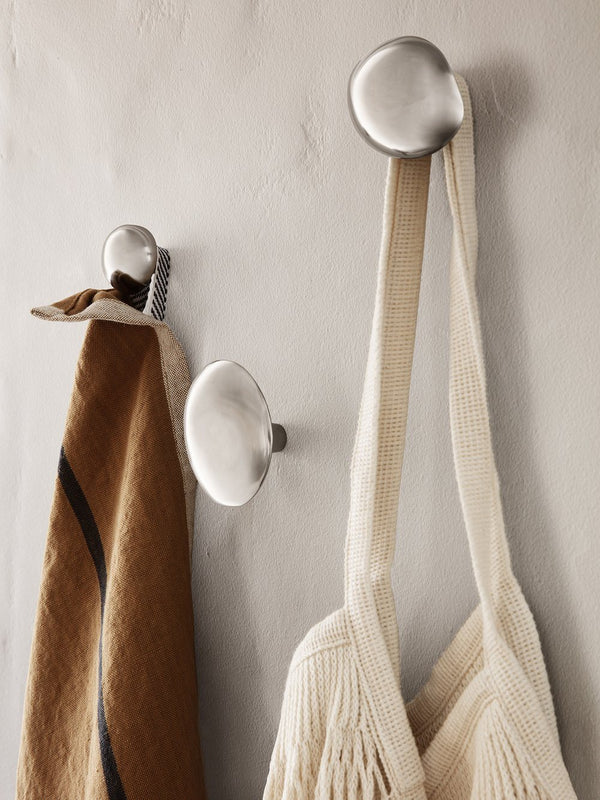 Ferm Living Mushroom Hook Stainless Steel 