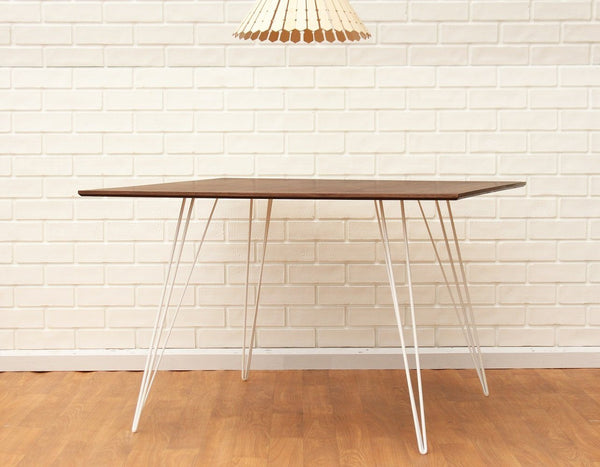 Tronk Williams Dining Table - Square Small Maple Blood Red