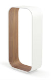 Pablo Contour Table Lamp White & Walnut Large 