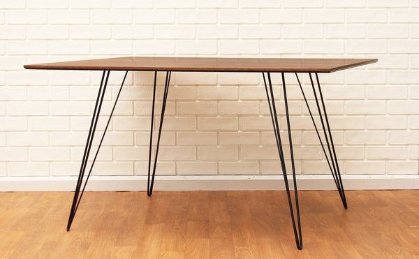 Tronk Williams Dining Table - Square Small Maple Blood Red