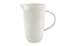 Canvas Home Shell Bisque Pitcher White 