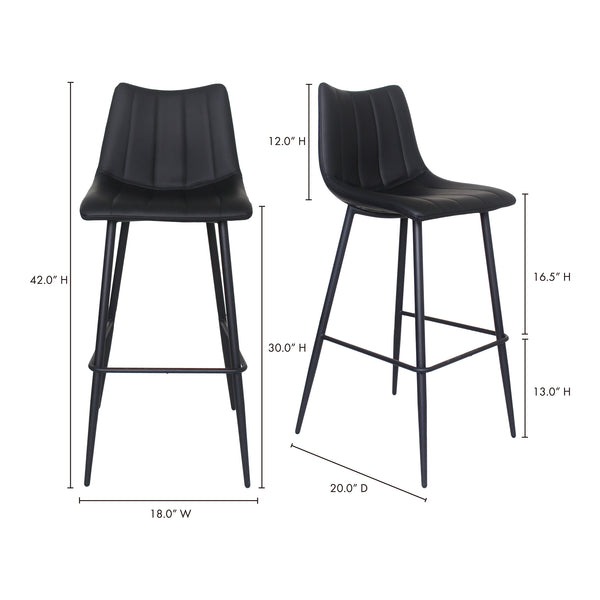 Moe's Alibi Bar & Counter Stool - Set of 2