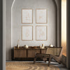 Napa Home & Garden Blush Botanical Study - Set of 4