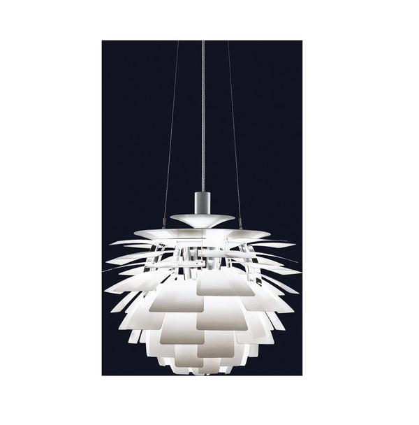 Louis Poulsen PH Artichoke Pendant - White Gloss Small 