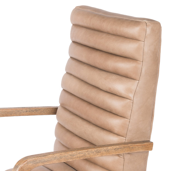 Four Hands Bryson Channeled Desk Chair