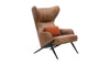 Moe's Amos Leather Accent Chair