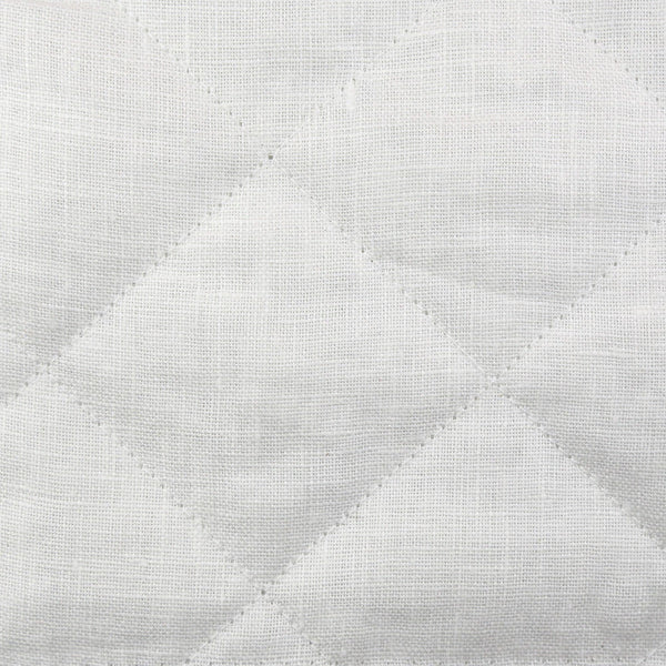 Ann Gish Quilted Linen Coverlet