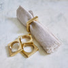 Sir Madam Modernist Napkin Rings