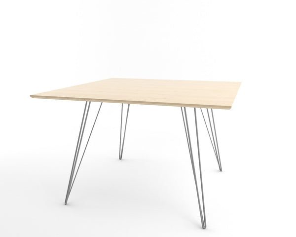 Tronk Williams Dining Table - Square Small Maple Blood Red