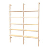 GUS Branch-2 Shelving Unit Upright Ash Blonde/Brackets White/Self Ash Blonde 