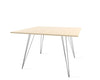 Tronk Williams Dining Table - Square Small Maple Gray