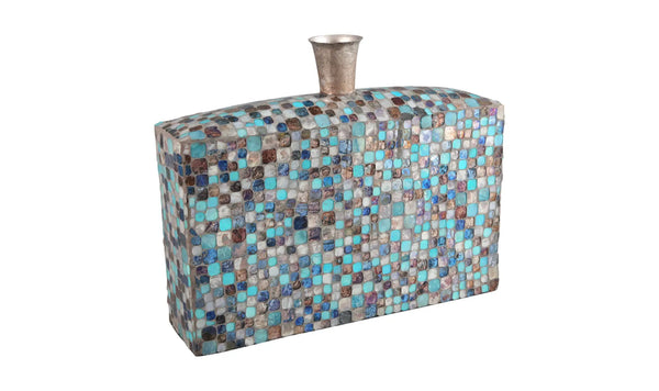 Moe's Azul Mosaic Vase