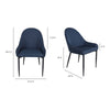 Moe's Lapis Dining Chair - Set of 2