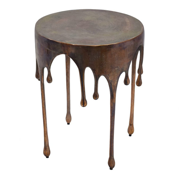 Moe's Copperworks Accent Table