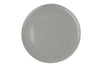 Canvas Home Shell Bisque Dinner Plate - Set of 4 Grey 