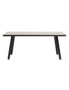 Another Country Dining Table One Ash - Black Painted 63" W x 31.5" D x 29.13" H 