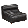 Moe's Ramsay Leather Slipper Chair