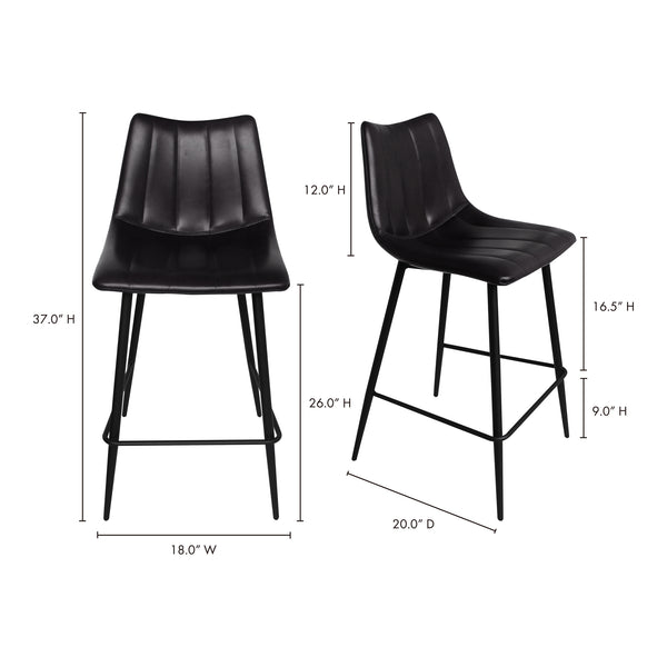 Moe's Alibi Bar & Counter Stool - Set of 2