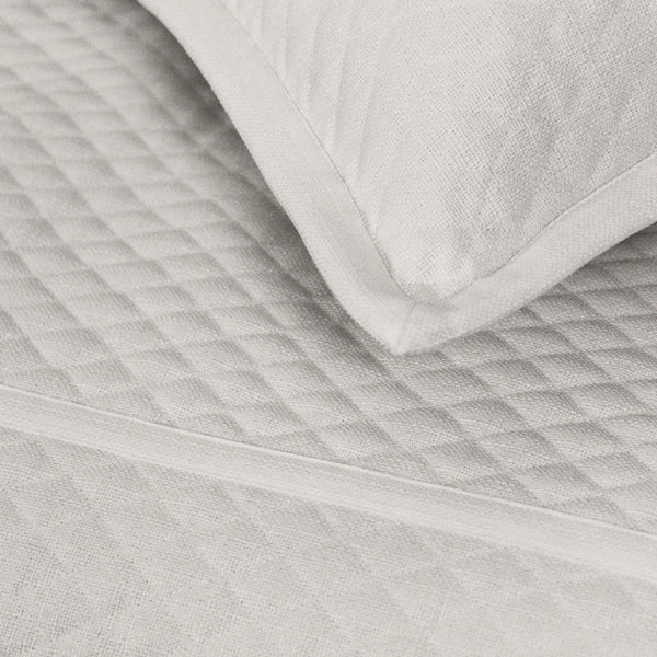 Ann Gish Faux Flax Coverlet Set