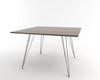 Tronk Williams Dining Table - Square Large Walnut Gray