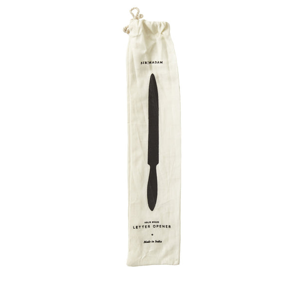Sir Madam Brass Letter Opener