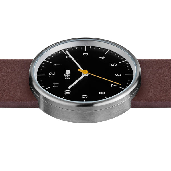 Braun BN-21BKBRG Men’s Black Dial, Brown Band 