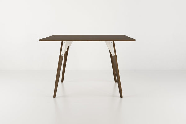 Tronk Clarke Dining Table - Rectangular Small Walnut Black